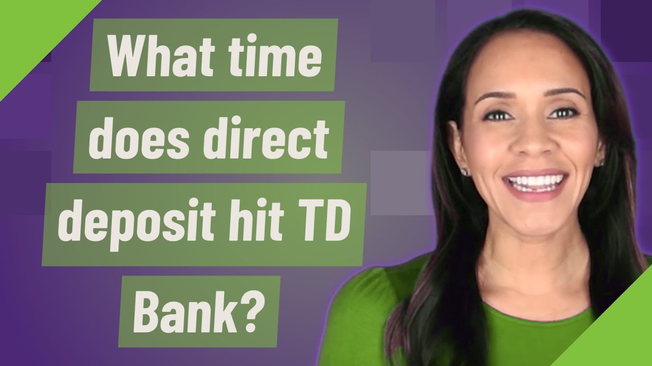 TD Fastfunds - Same Day Check Clearing & Deposit Service