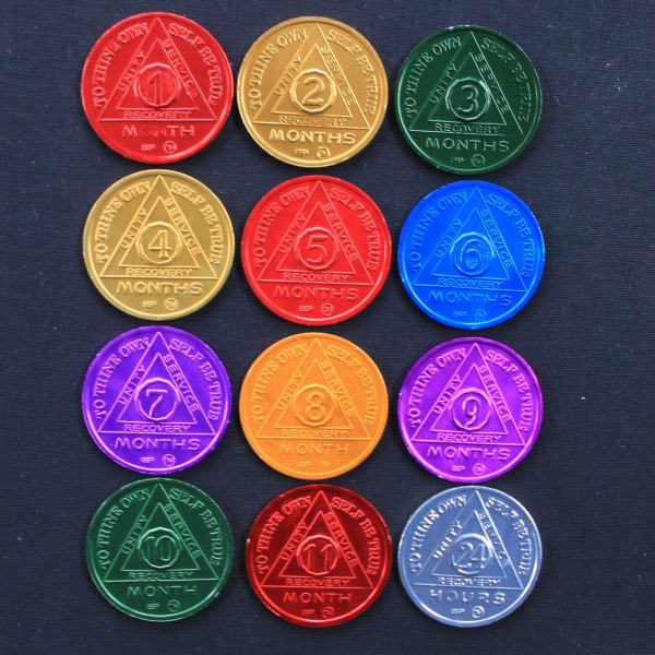 AA Sobriety Chips - AA Netherlands