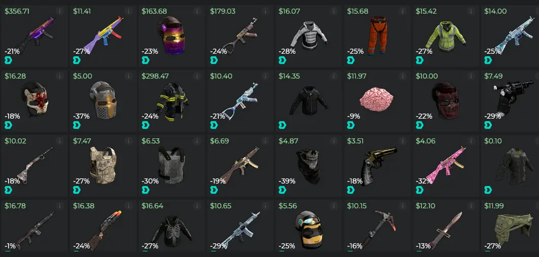 Trade Rust Skins Instantly! Buy Cheapest Rust Skins & Items! — SkinsMonkey