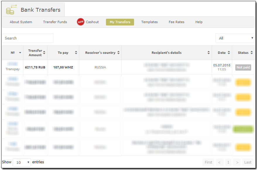 Withdraw WMZ to the linked card - WebMoney Wiki