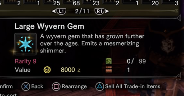 Monster Hunter World Wyvern Gem - How To Farm