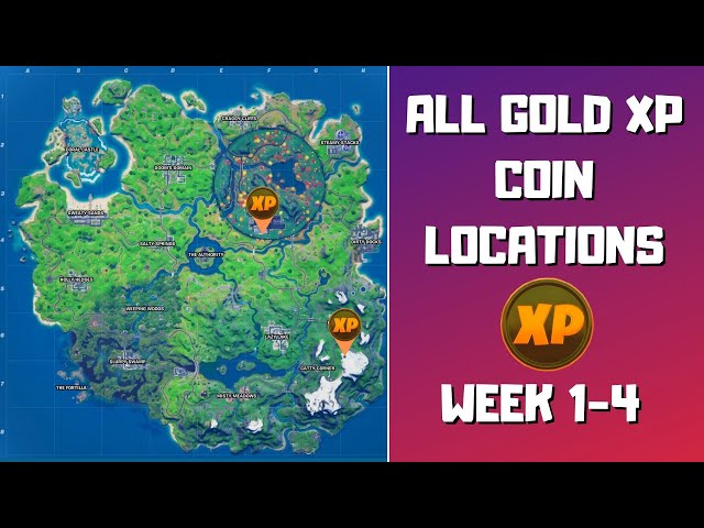 Fortnite: Where To Find All XP Coins - Chapter 2 Season 4 Week 1