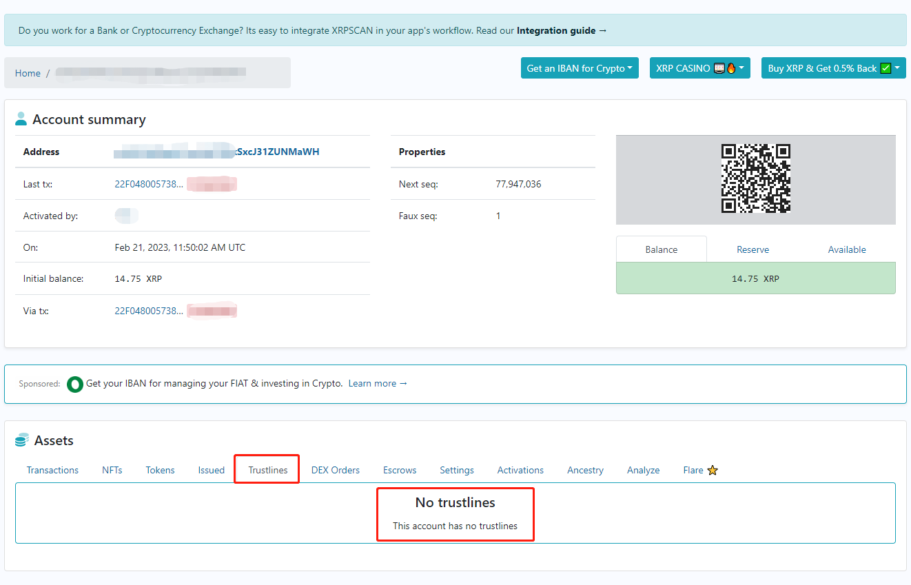 Ripple Explorer — Blockchair