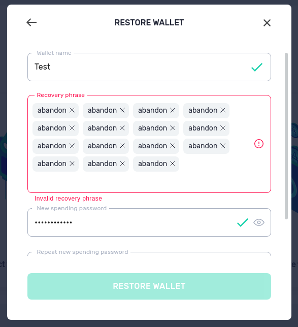 Yoroi Wallet What is a Spending Password?